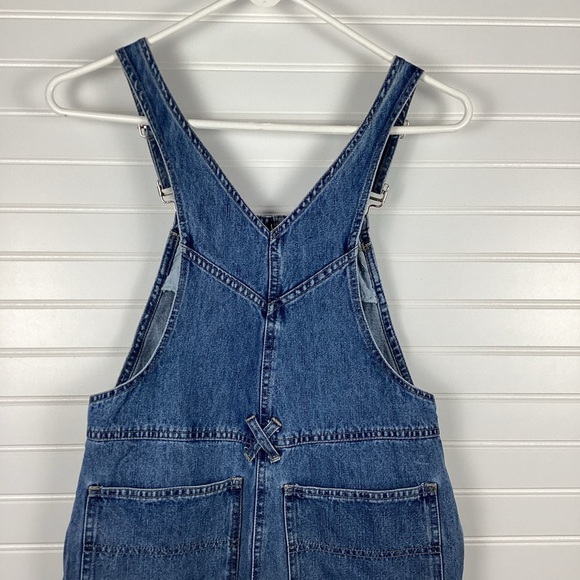 - Modern Edge Large Denim Bib Carpenter
Overalls Jumpsuits tiger embroidered - Picture 10 of 11